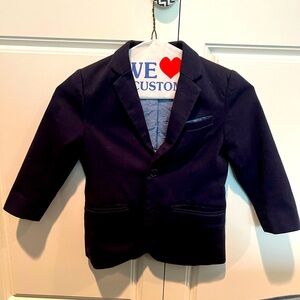 Navy sport jacket size 4/5